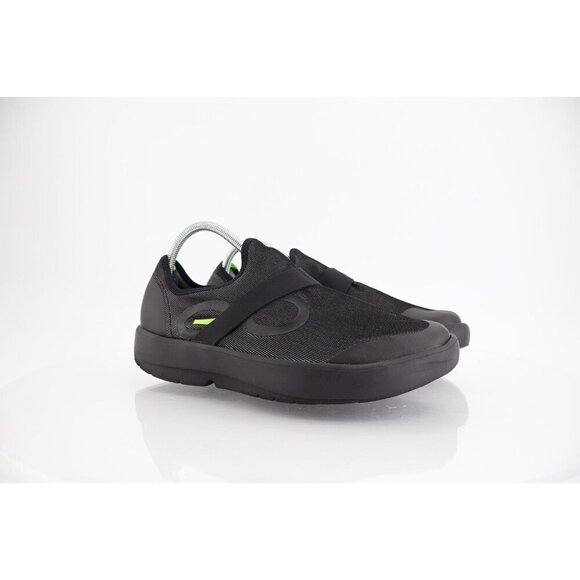 Oofos OOmg Fibre Low Shoes Men’s Size 10 Black Gray Slip On Comfort Sneakers main image 8
